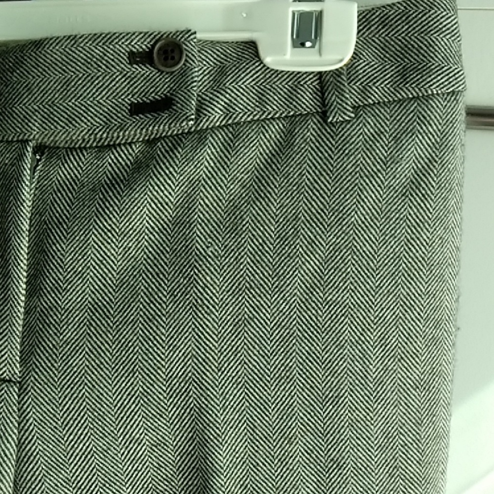 TALBOTS Cropped Wool Pants - Picture 8 of 8